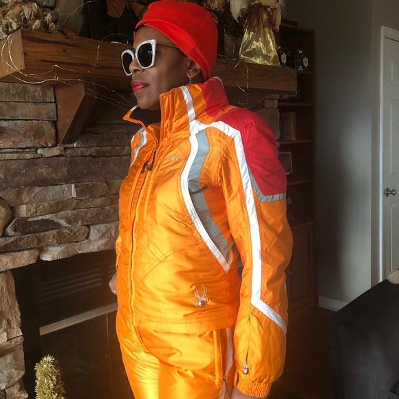 - Spyder XLT Ski Suit Womens Size 8 - Picture 9 of 16